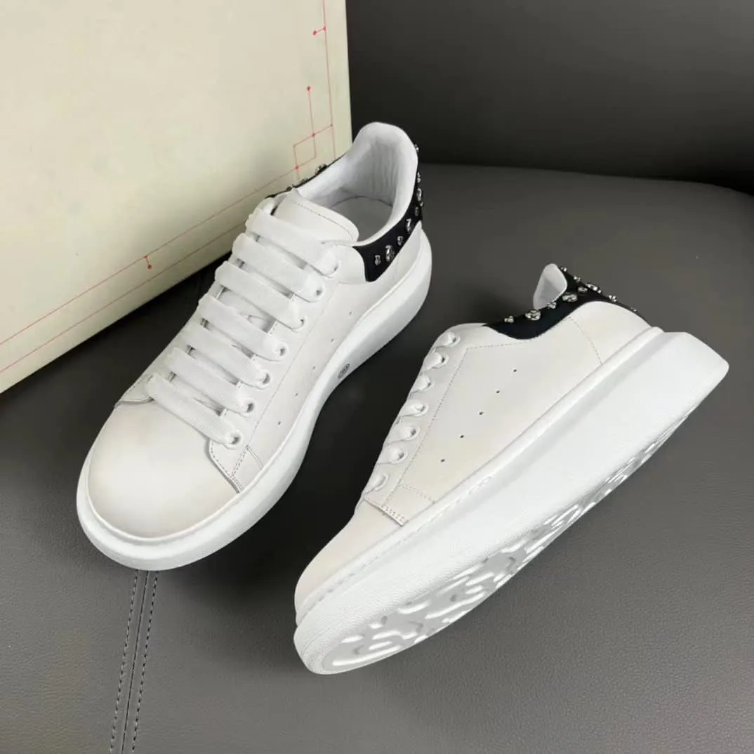 Mengchengying Men's Muffin Platform Low Help Sports Little Whiteboard Shoes
