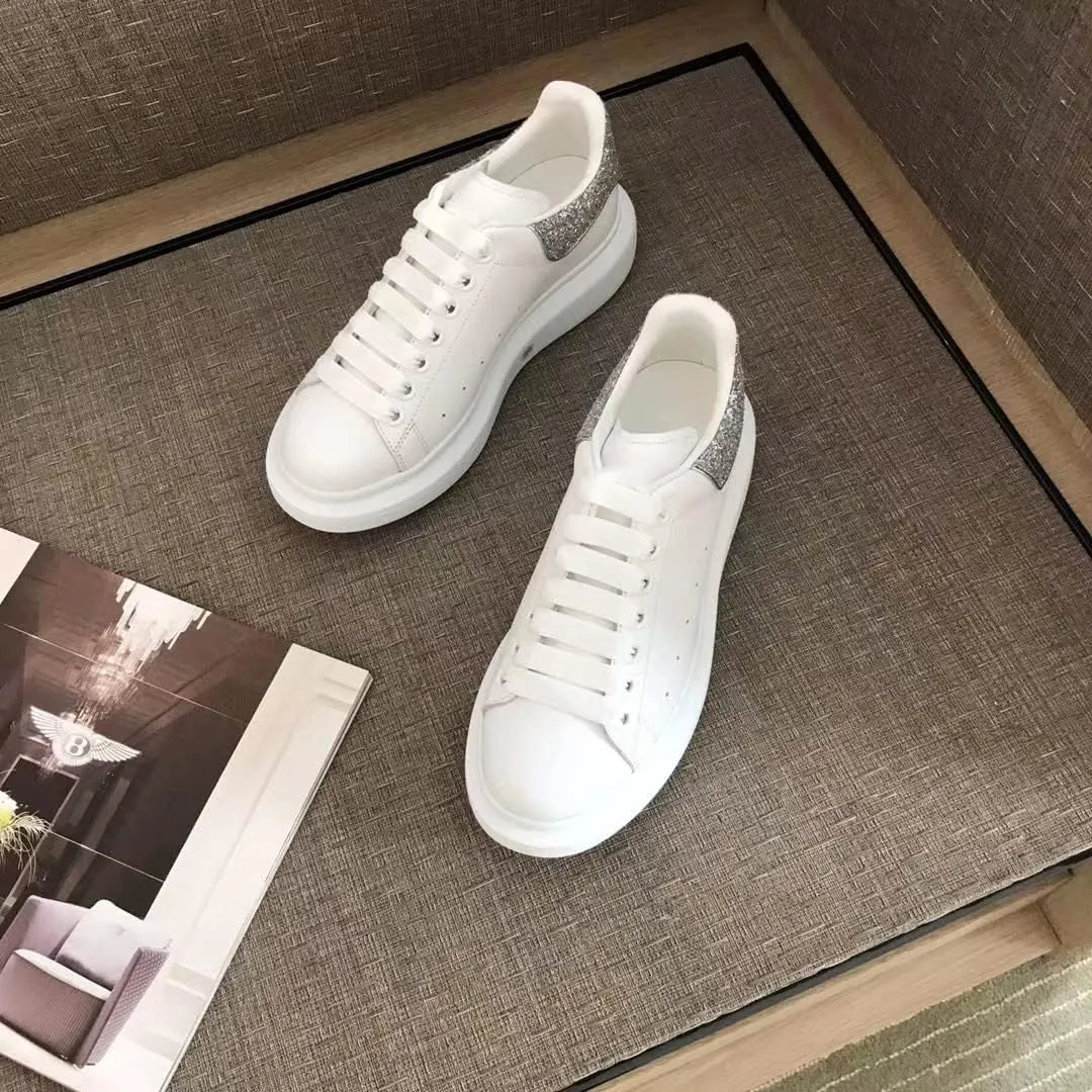 Mengchengying Women’s Clatform Platform Shoes with Low-Top Lace-Up