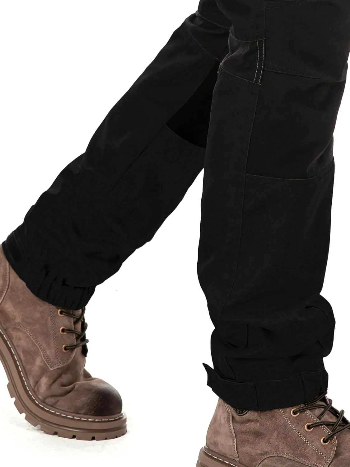 Mens Hiking Pants Cargo Work Pants Ripstop Durable Tactical Camping Travel Outdoor Safari Pants