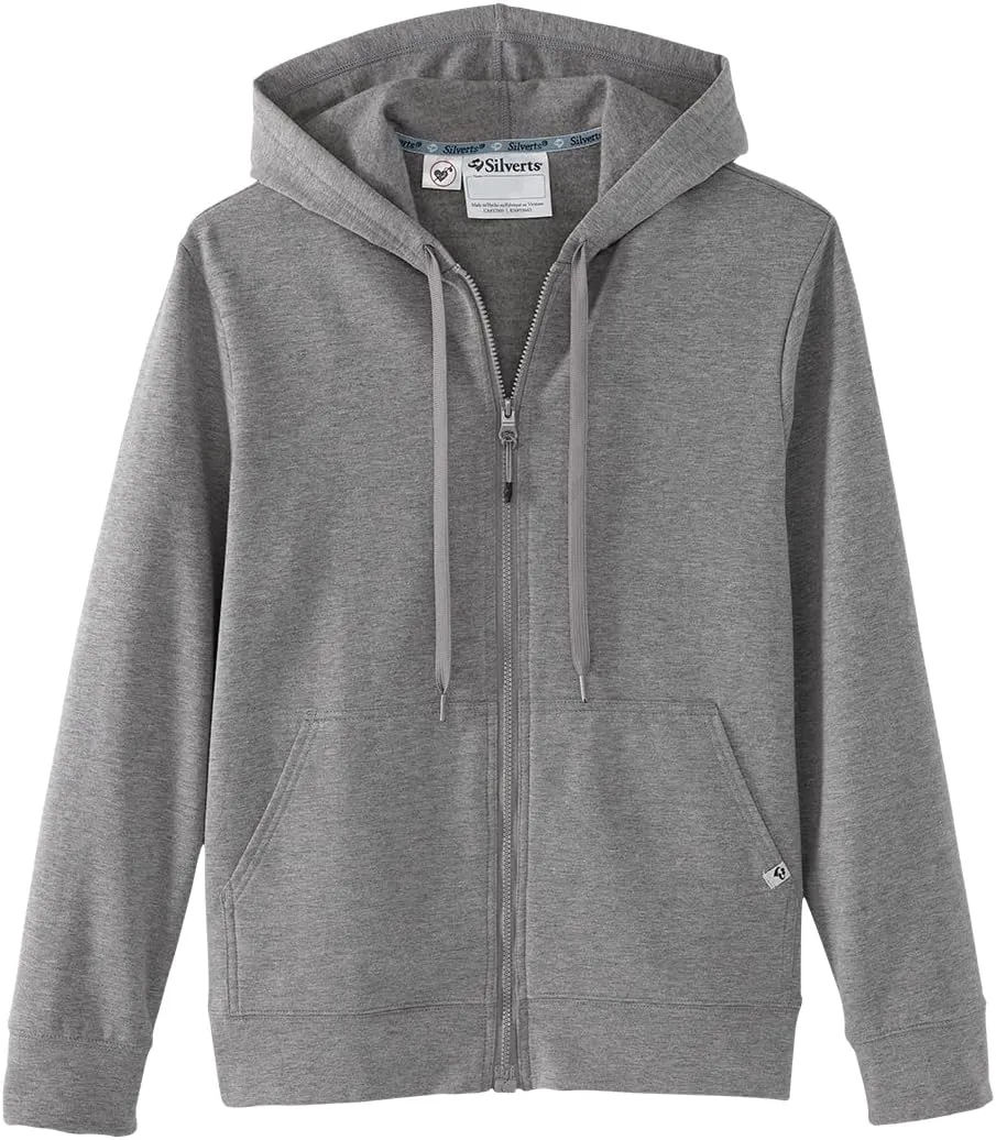 Men’s Magnetic Zipper Adaptive Hoodie with Pockets
