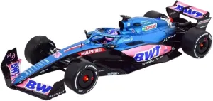 Metal Toy Vehicle 1/18 for Alonso 2022 A522 Monaco Formula 1 Alloy Rally Car Simulation Finished Collection Toys Scale Vehicles