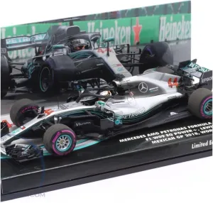 Metal Toy Vehicle F1 W09#44 Mexico Championship Hamilton 2018 1:43 Simulation Resin Car Model Collectible Toys Scale Vehicles