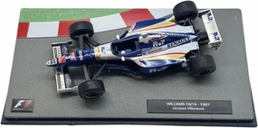 Metal Toy Vehicle 1997 Season 1/43 Formula 1 Williams FW19 Alloy Rally Car Simulation Collectible Toys Scale Vehicles