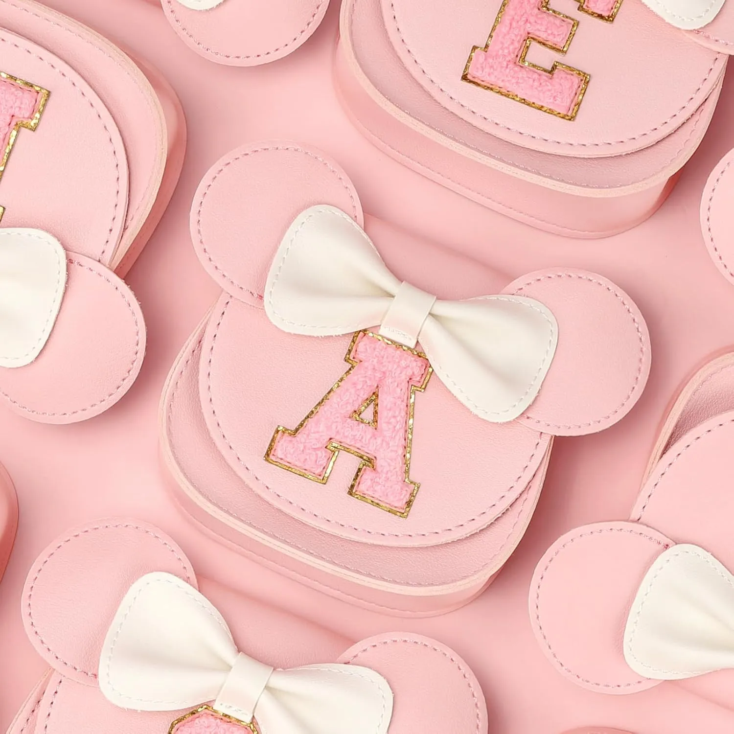 mibasies Toddler Purse Gifts for Girls: 3 Year Old Girl Gifts - Mini Mouse Toys for 2 Year Old Girl Purse Pink Set
