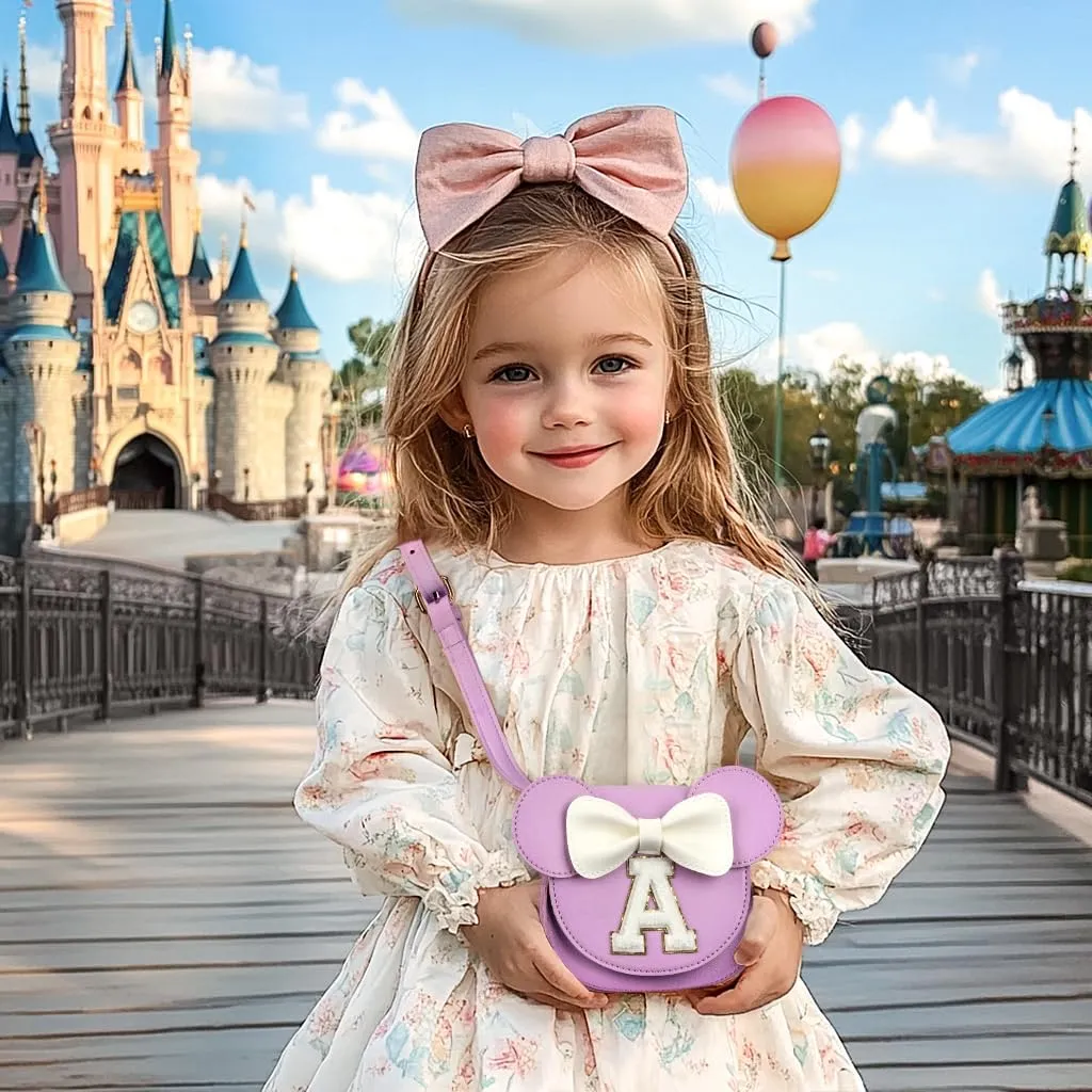 mibasies Toddler Purse Girl Gifts: Girls Birthday Gifts for 3 4 5 6 7 8 - Toys for Ages 2-4 Girls Mini Mouse Ears Purse Purple S
