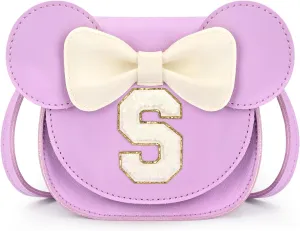 mibasies Toddler Purse Girl Gifts: Girls Birthday Gifts for 3 4 5 6 7 8 - Toys for Ages 2-4 Girls Mini Mouse Ears Purse Purple S