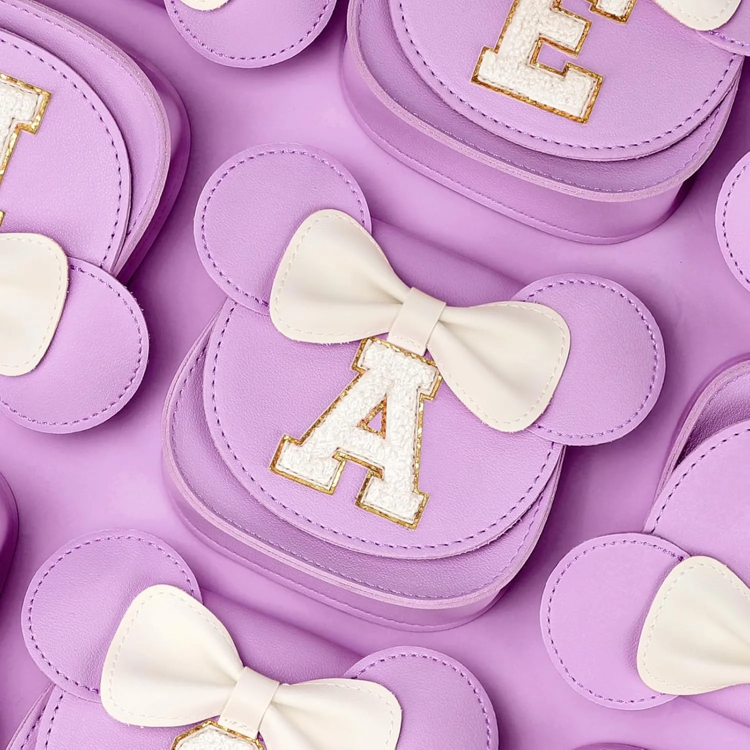 mibasies Toddler Purse Girl Gifts: Girls Birthday Gifts for 3 4 5 6 7 8 - Toys for Ages 2-4 Girls Mini Mouse Ears Purse Purple S