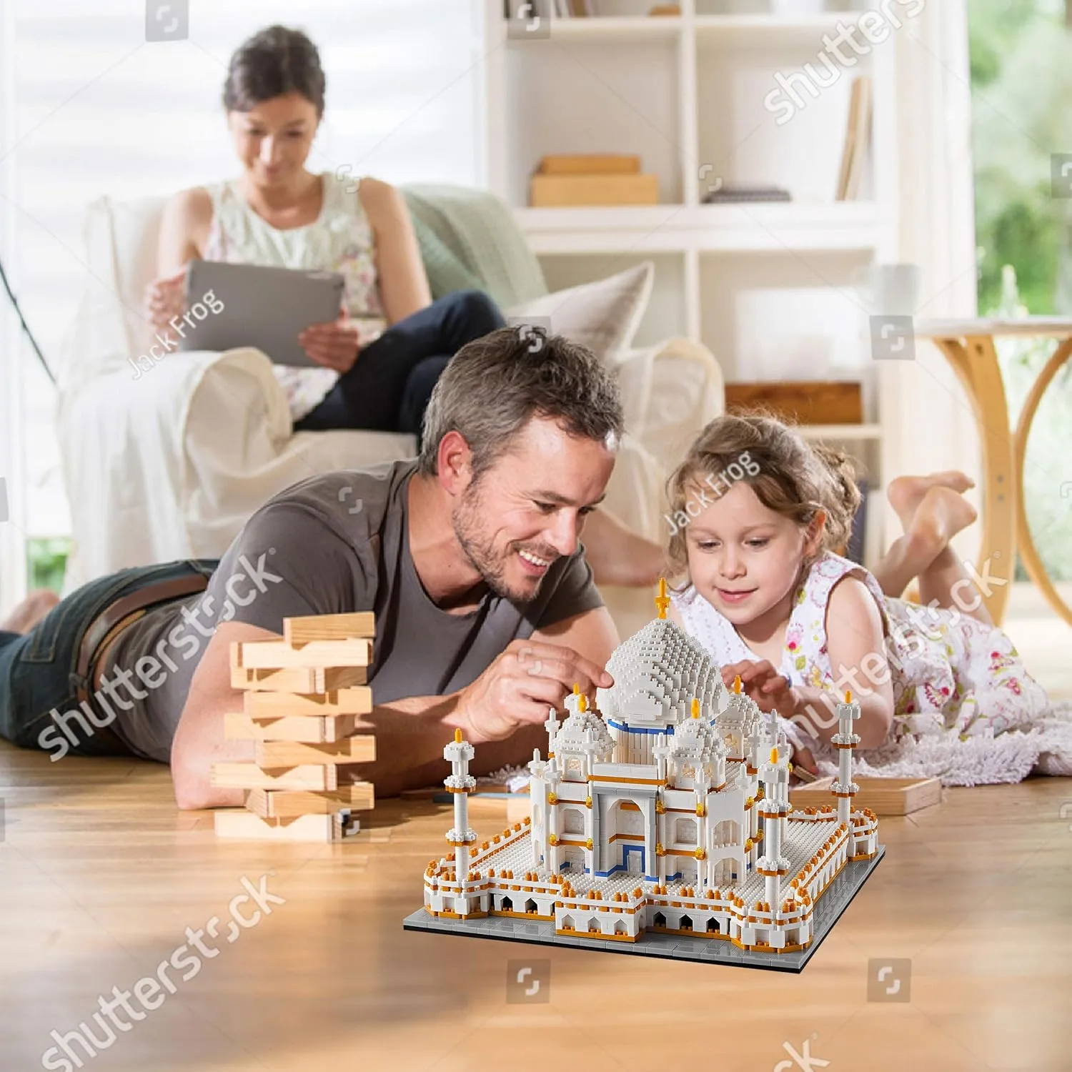 Micro Mini Blocks Architecture Taj Mahal Building Set Landmarks Collection Model Kits Idea Toys Presents for Adults and Kids Age of 14  3950 Pieces
