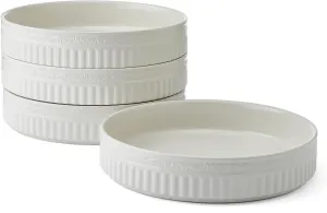 Mikasa Italian Countryside Stackable Pasta Bowls, Set of 4, 8.5 Inch