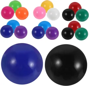 Milisten 120pcs Educational Game Marbles for Small Marbles for Games Math Teaching Marble Run Replacement Small Game Balls Marble Run Educational Ball Game Plastic