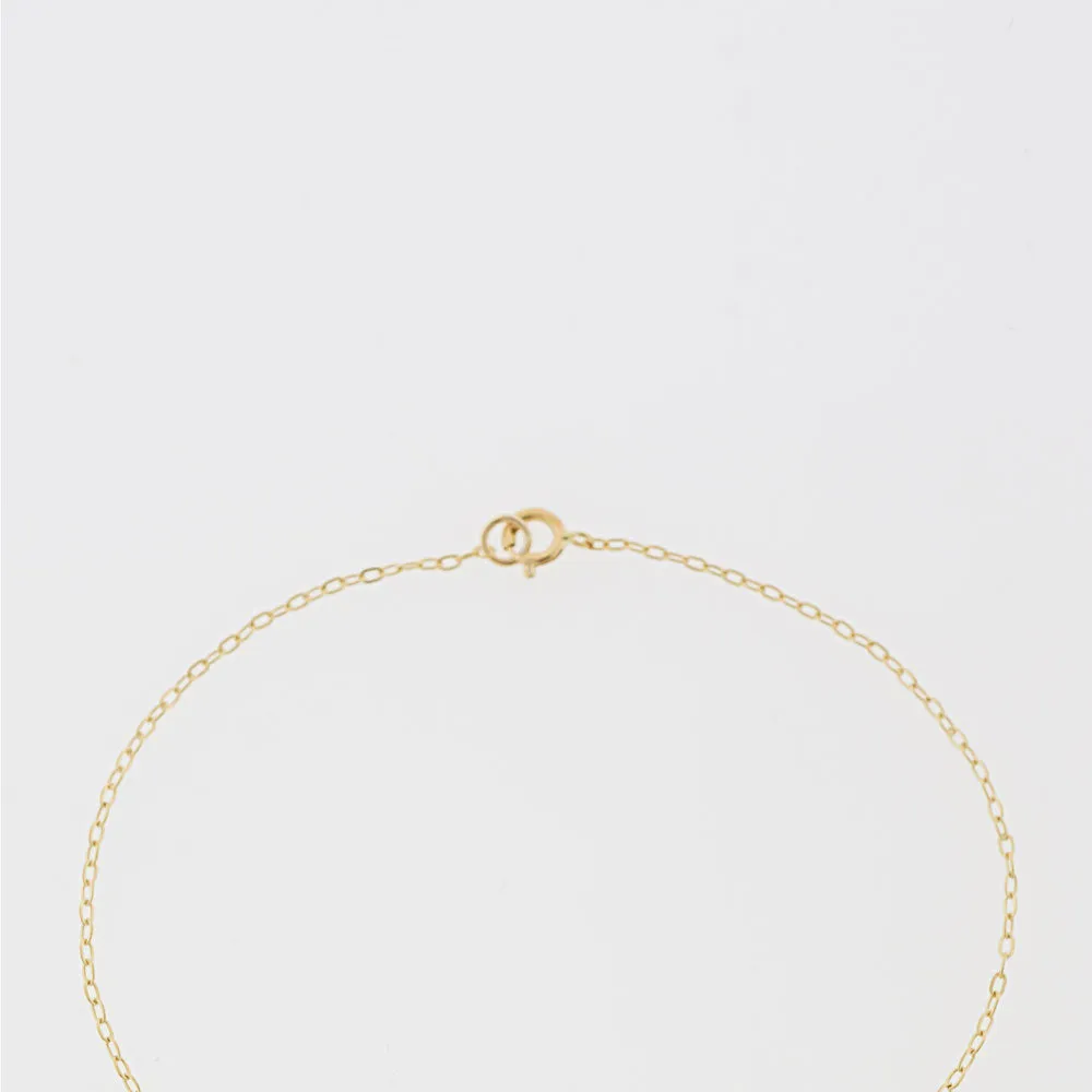 Mini Initial Bracelet