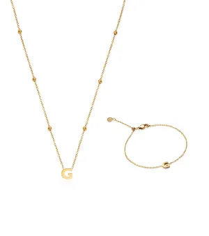 Mini Letter Set (Gold)