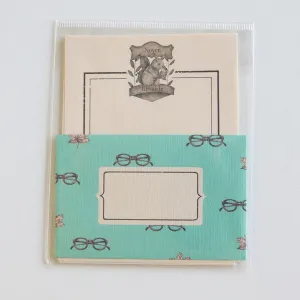 Mini Letter Writing Set - Library Squirrel