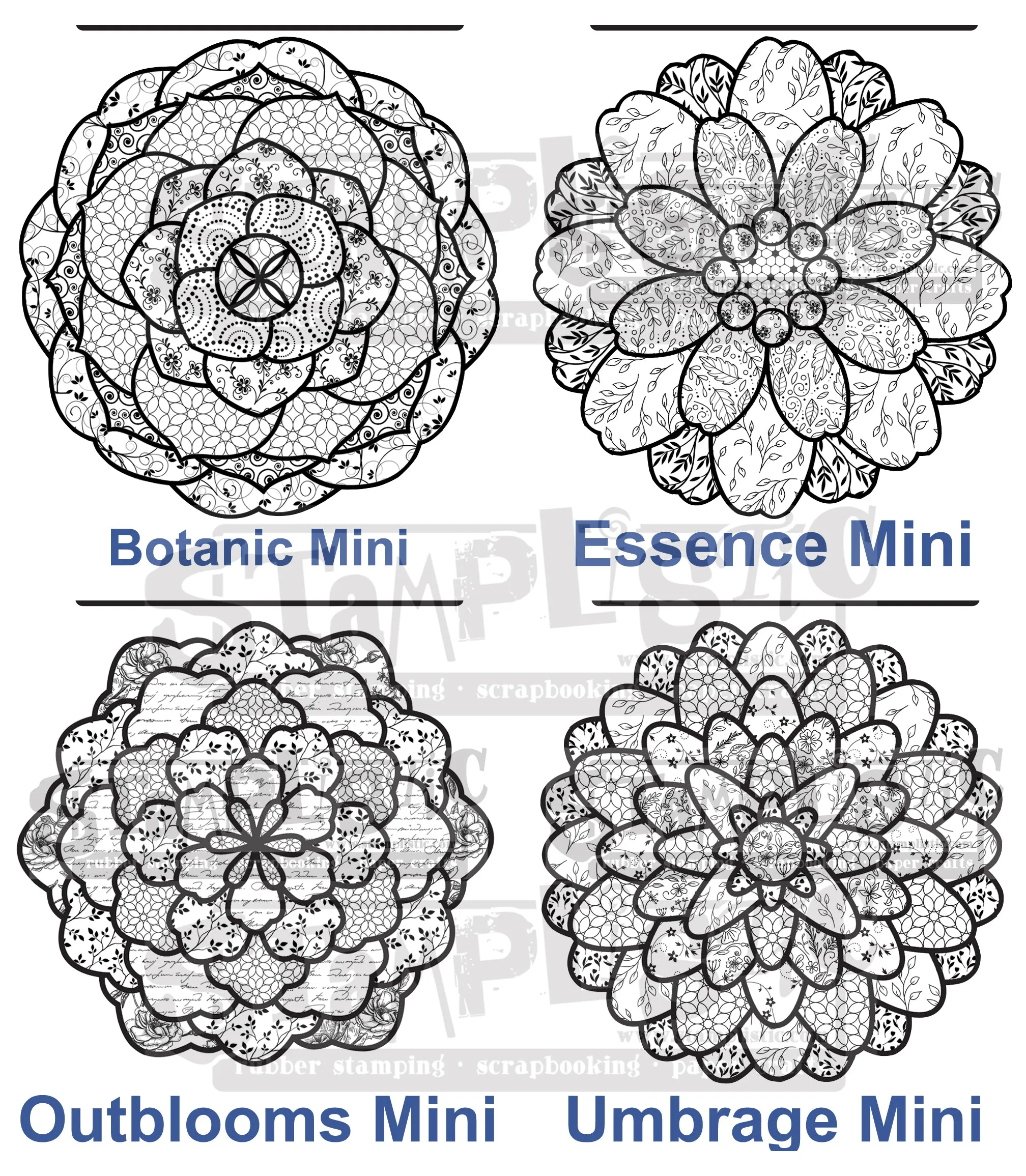 Mini Set 6 - MINI Botanic-Essence-Outblooms-Umbrage