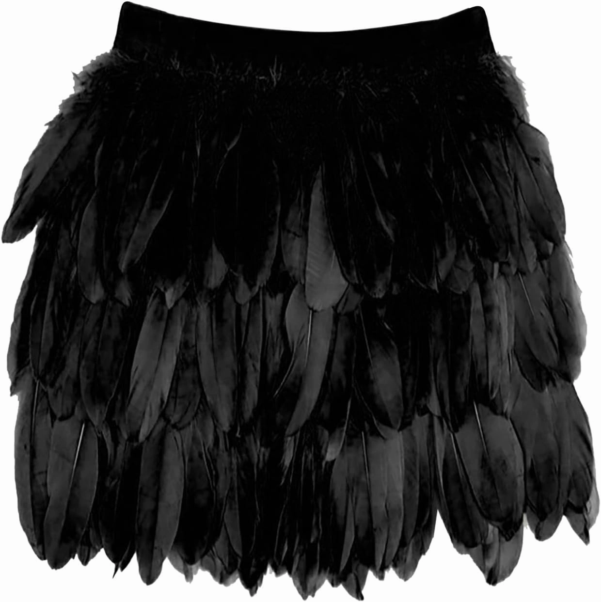 Mini Dancing Skirts Summer Double Layer Cotton Cake Half Skirt Solid Ruffle Elastic Short Dancing Girls Tutu Skirts Women's