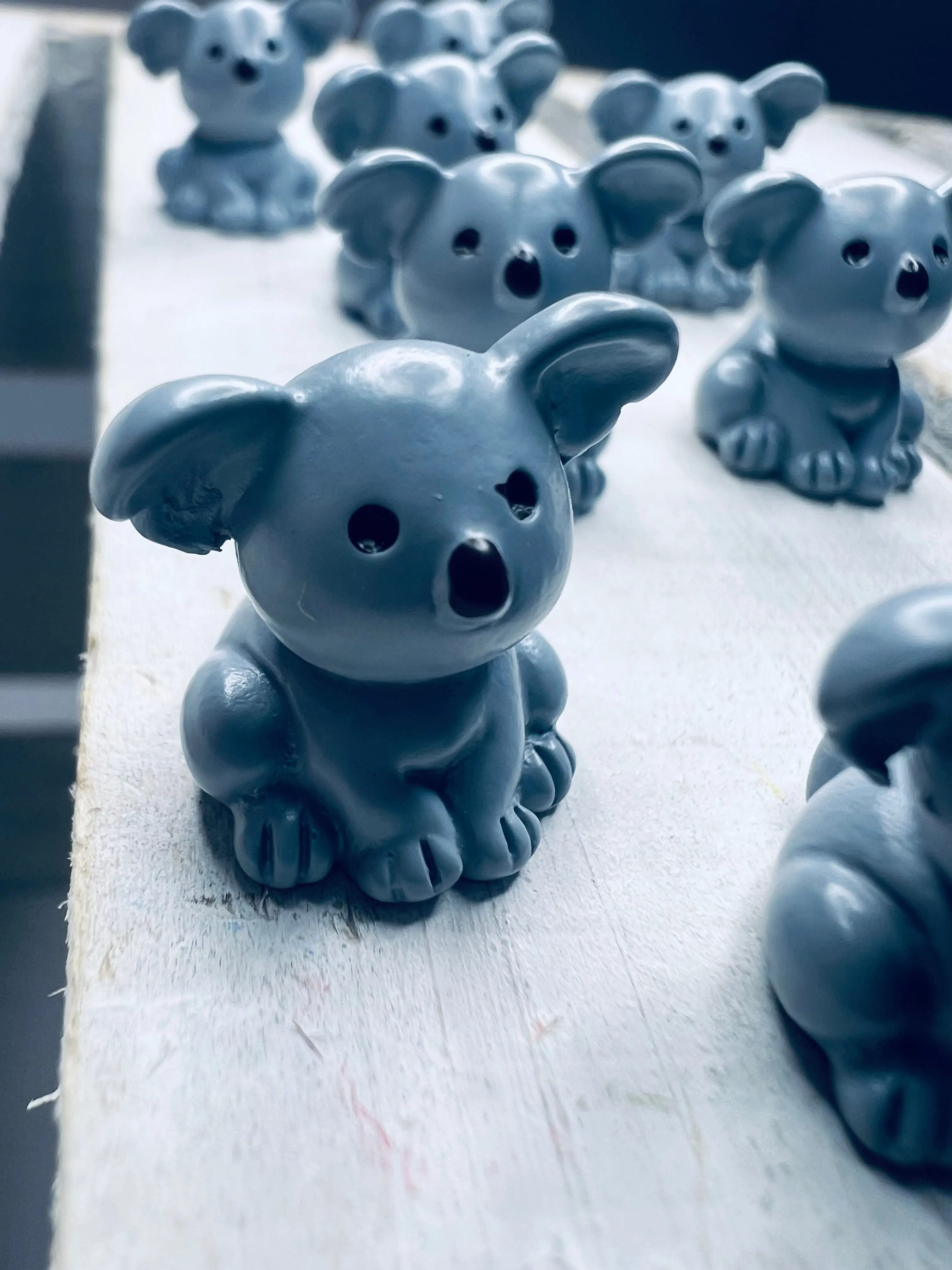 Miniature KOALA Bear Object Koala 3D  Trinket - Animal Figurine Mini Objects Speech Therapy Koala Figurine