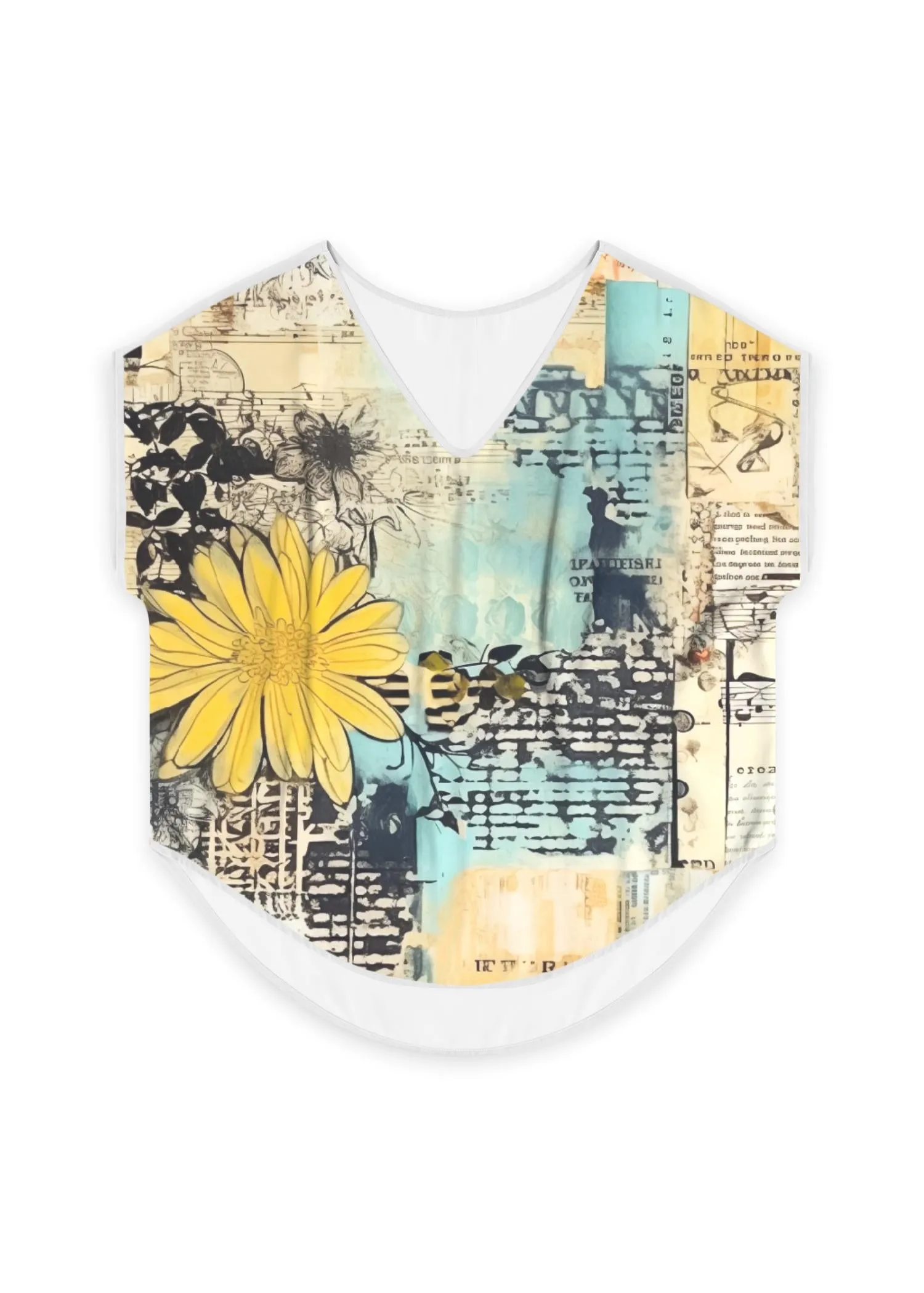 Mixed Media Musical Daisy
