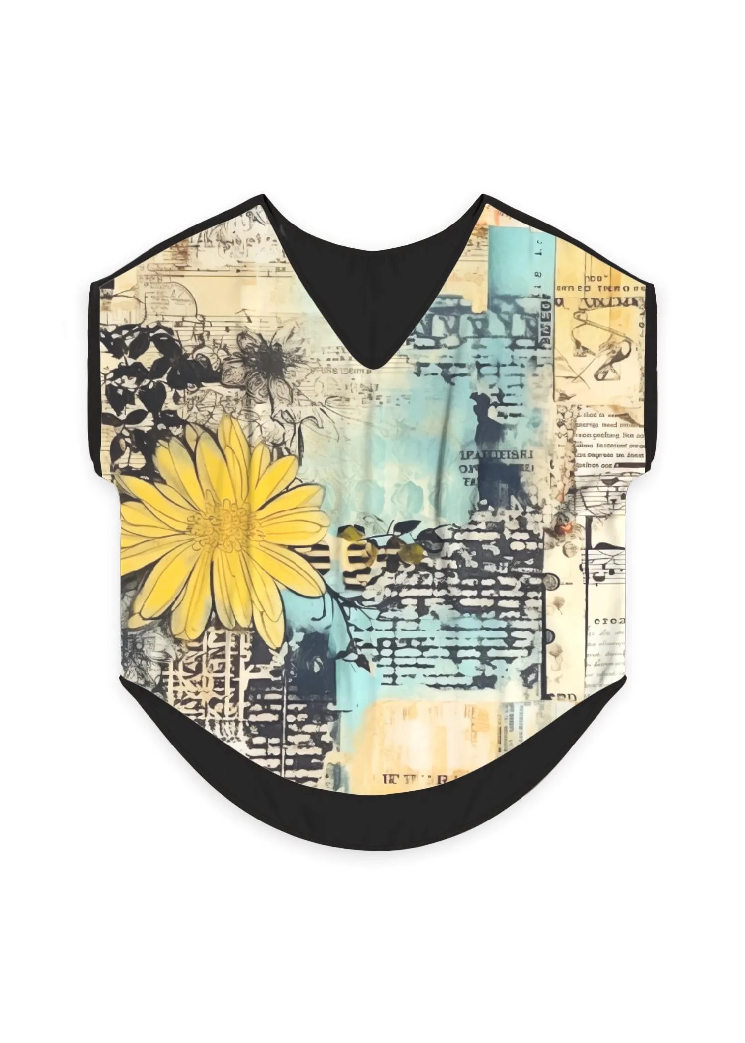 Mixed Media Musical Daisy