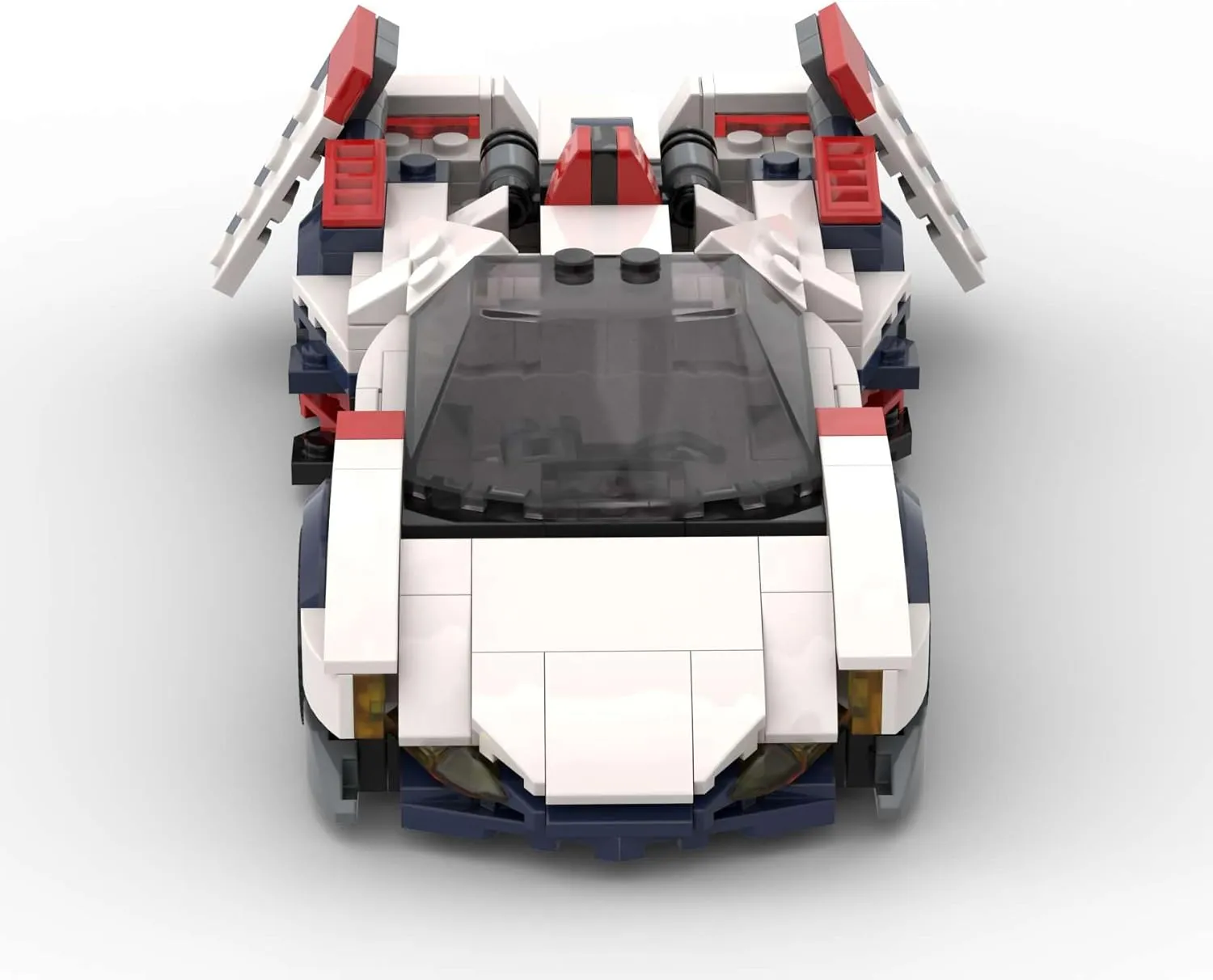 MOC Speed Champions Racing Car Sports Model Garage Sets Building Blocks Famous Racers City Vehicle Technique DIY Bricks Toys(387pieces)