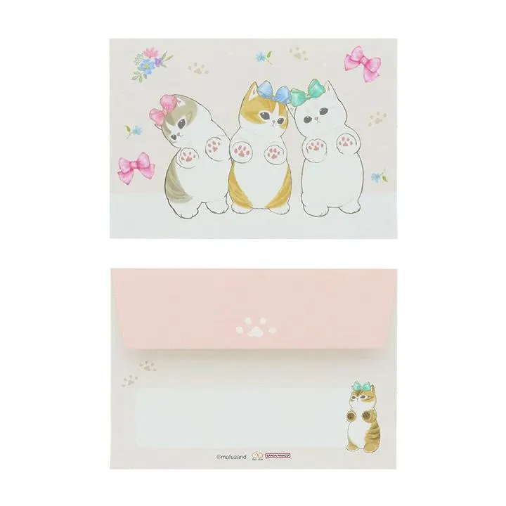 Mofusand Cat Paws Mini Letterset