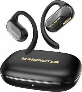 Monster Open Ear AC312 Headphones, Bluetooth 5.4, Wireless Earbuds with ENC Noise-Cancelling Mic, Immersive Stereo Sound by 16mm Large Drivers, Clear Calls, 32H Playtime, Sport Earbuds
