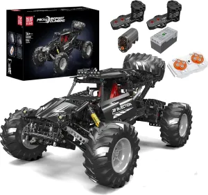 Mould King 18038 RC Off-Road Building Car Toys, 1016 Pieces Building Blocks Climbing Car Model with Motors, Toy Car for Kid 1016 PCS, Idea Gift