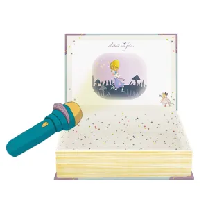 Moulin Roty Il Etait Une Fois Story-Telling Gift Book-Box, Including Torchlight   3 Stories   5 Invitation Cards