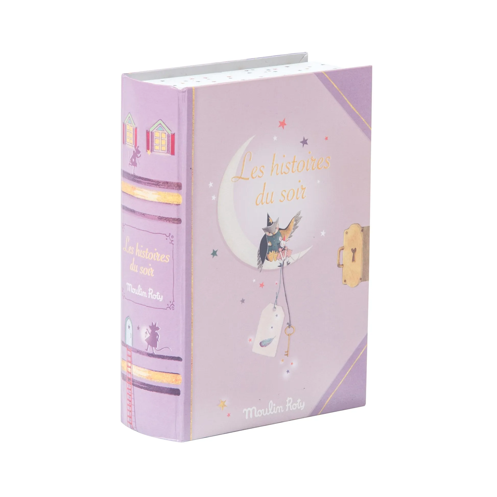 Moulin Roty Il Etait Une Fois Story-Telling Gift Book-Box, Including Torchlight   3 Stories   5 Invitation Cards