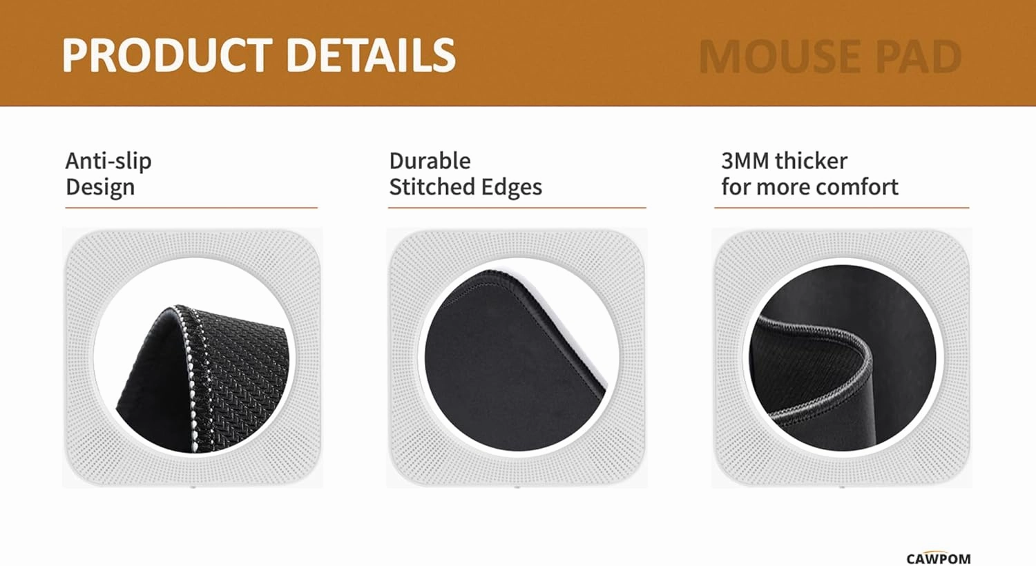 Mountain Desk Mat, Mountains Landscape Waterproof Gaming Mouse Pad, Seamed Edges and Non-Slip Base, Foggy Mountain Keyboard and Mousepad Desk Mat for Work, Office, Home, 31.5 X 11.8 Inch, 3mm Thick