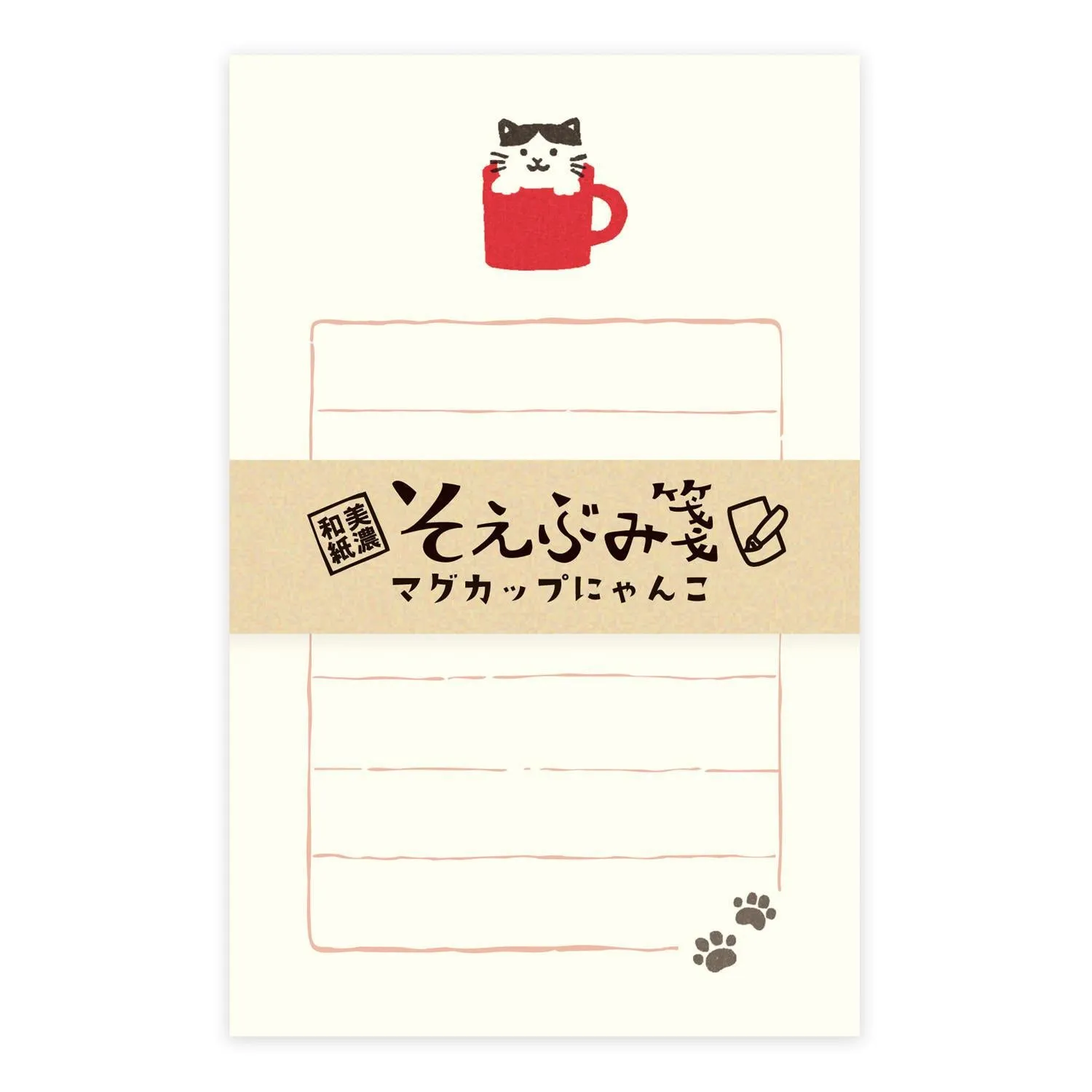 Mug Cat Mini Letter Set