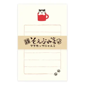 Mug Cat Mini Letter Set