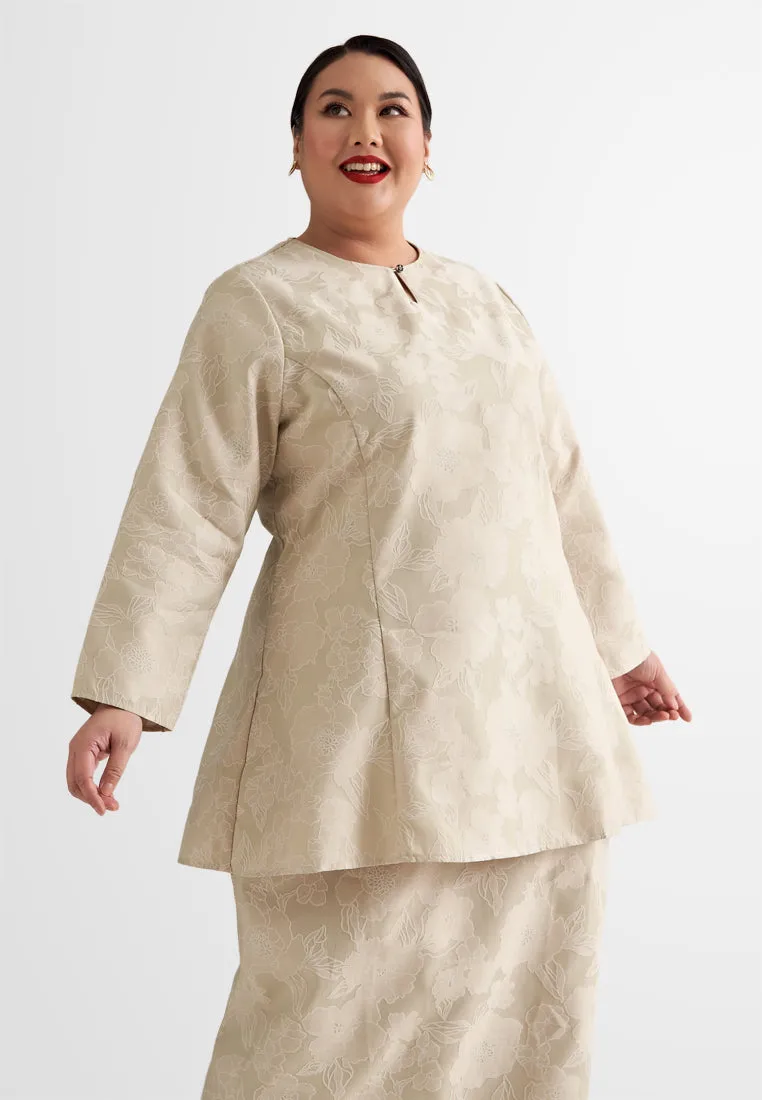 Muna Elegant Organza Mini Kurung Pahang
