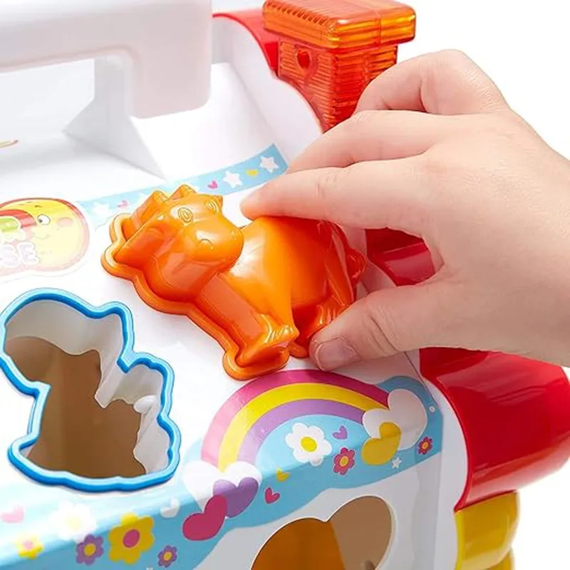 Musical Baby Activity House - Shape Sorter, Piano, Beads & Block (1.5-4 Years)