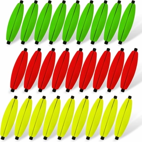 Narcissus Fishing Slotted Peg Floats–Slip Bobbers for Fishing, Fishing Bobbers for Catfish, Bass, Santee Rig