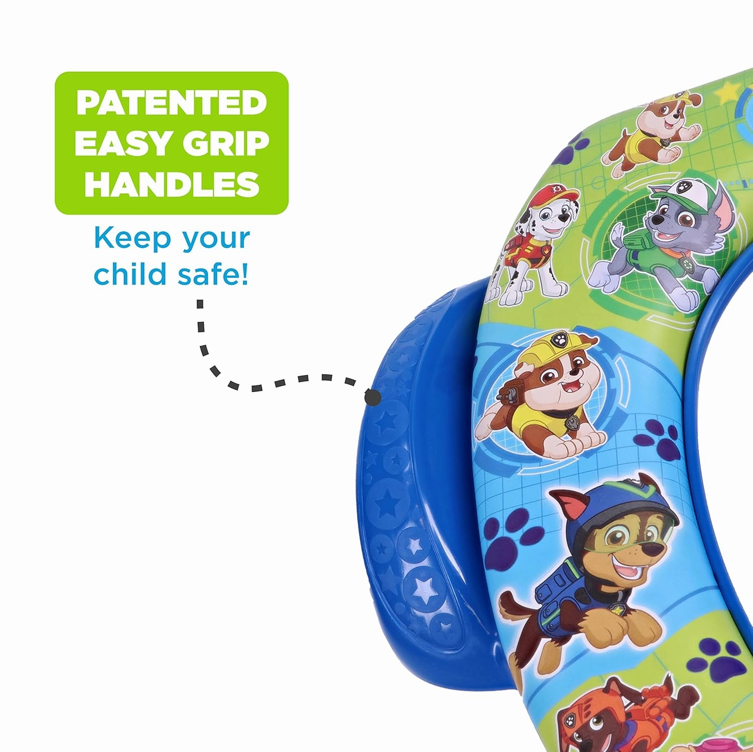 Nickelodeon PAW Patrol "Mission Paw" Soft Potty Seat and Potty Training Seat - Soft Cushion, Baby Potty Training, Safe, Easy to Clean
