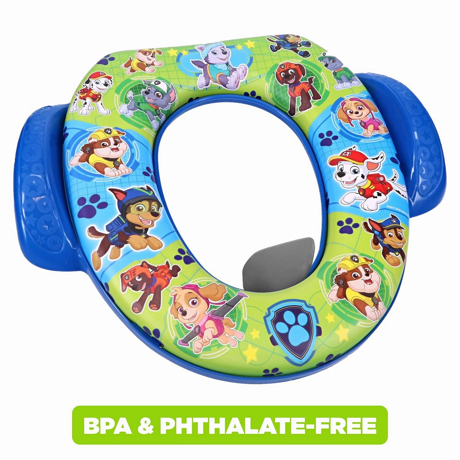 Nickelodeon PAW Patrol "Mission Paw" Soft Potty Seat and Potty Training Seat - Soft Cushion, Baby Potty Training, Safe, Easy to Clean