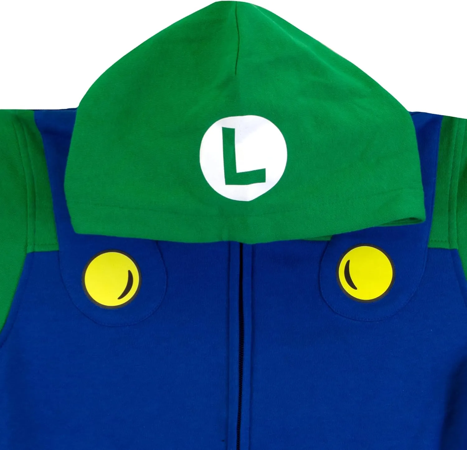 Nintendo Super Mario Bros. Boys Hoodies, Mario and Luigi Zip-Up Hooded Sweatshirts for Boys