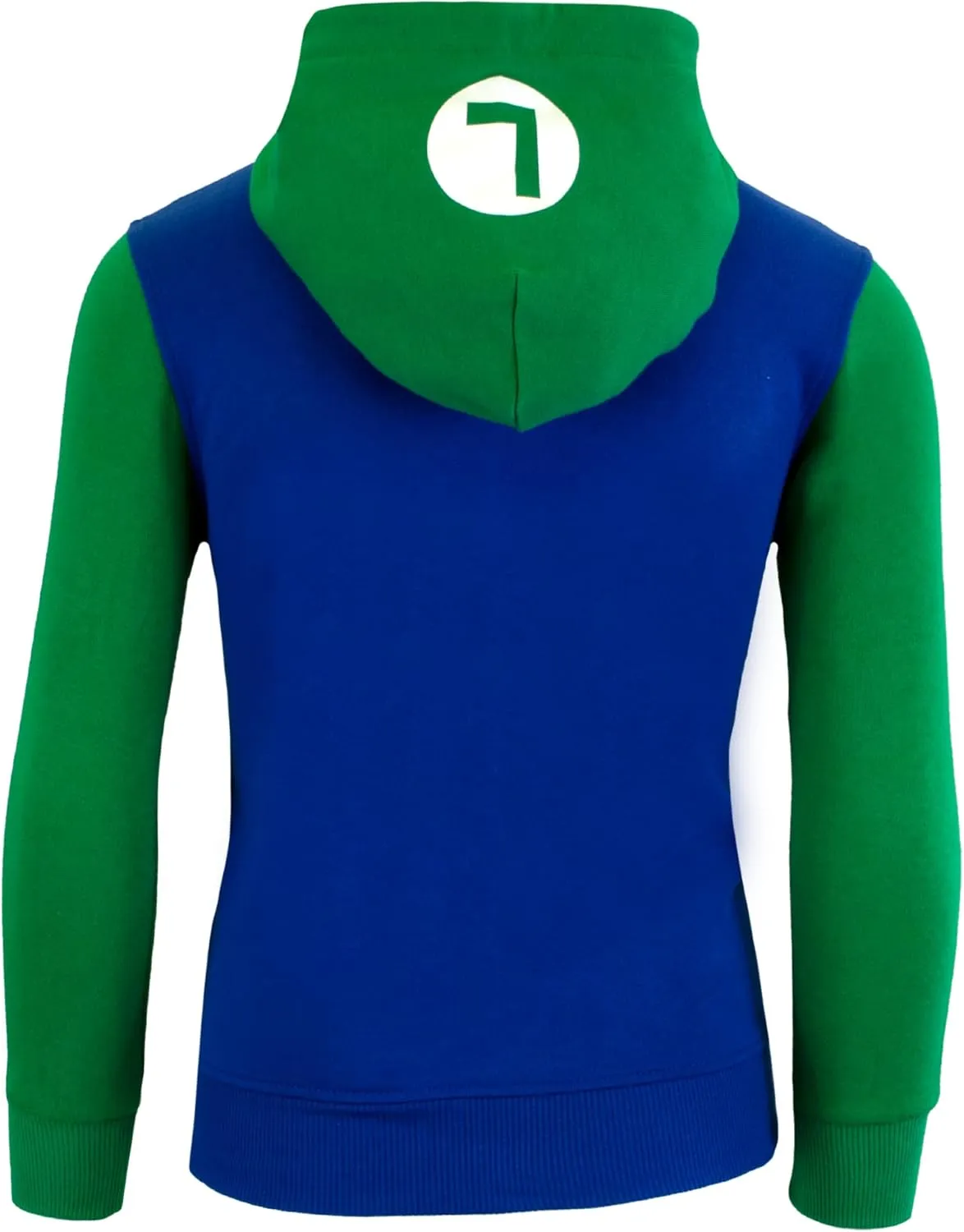 Nintendo Super Mario Bros. Boys Hoodies, Mario and Luigi Zip-Up Hooded Sweatshirts for Boys