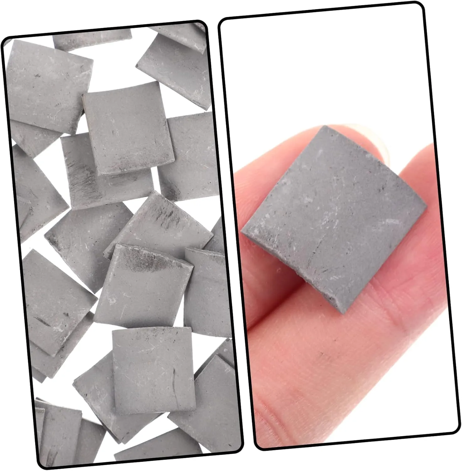 NOLITOY 3sets Fake Roof Tiles Miniature Bricks for Sand Table Mini House Decorations 70pcs*3