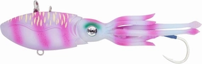 Nomad Design Squidtrex Fishing Lure with Patented Technology Vibration Design - TPE Soft Plastic, BKK Assist Hooks, Squid Lure