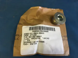 NOS Magnetic Machine Thread Plug NSN:5365-01-564-9925 Model:30-20-0007