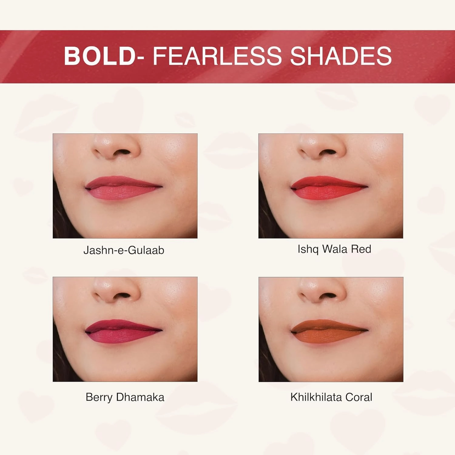 NOURISH MANTRA Ishq vala Red Lipstick (3.5ml)/ Creamy Matte Liquid Lipstick with SPF/Water Proof/Smudge Proof/Transfer Proof/Long Lasting/Suits All Skin Tones