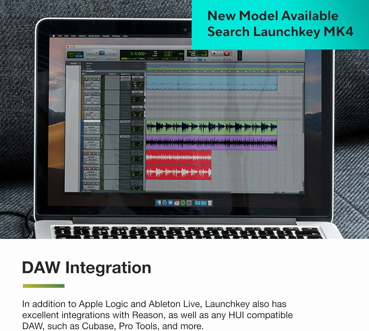Novation Launchkey 25 [MK3] MIDI Keyboard Controller - Seamless Ableton Live Integration. Chord Mode, Scale Mode, and Arpeggiator — All the software you need for Music Production.