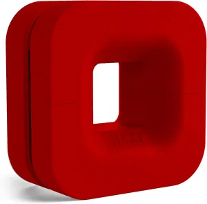 NZXT Puck - Cable Management and Headset Mount - Compact Size - Silicone Construction - Powerful Magnet for Computer Case Mounting - Red
