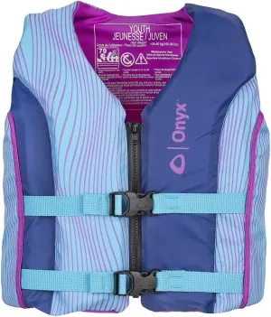 ONYX All Adventure Youth Paddle & Water Sports USCG Approved Life Jacket