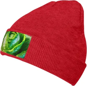 Our Bright Cabbage Print Knitted Hats are Not Only Warm But Also Fashionable (6 Colors)