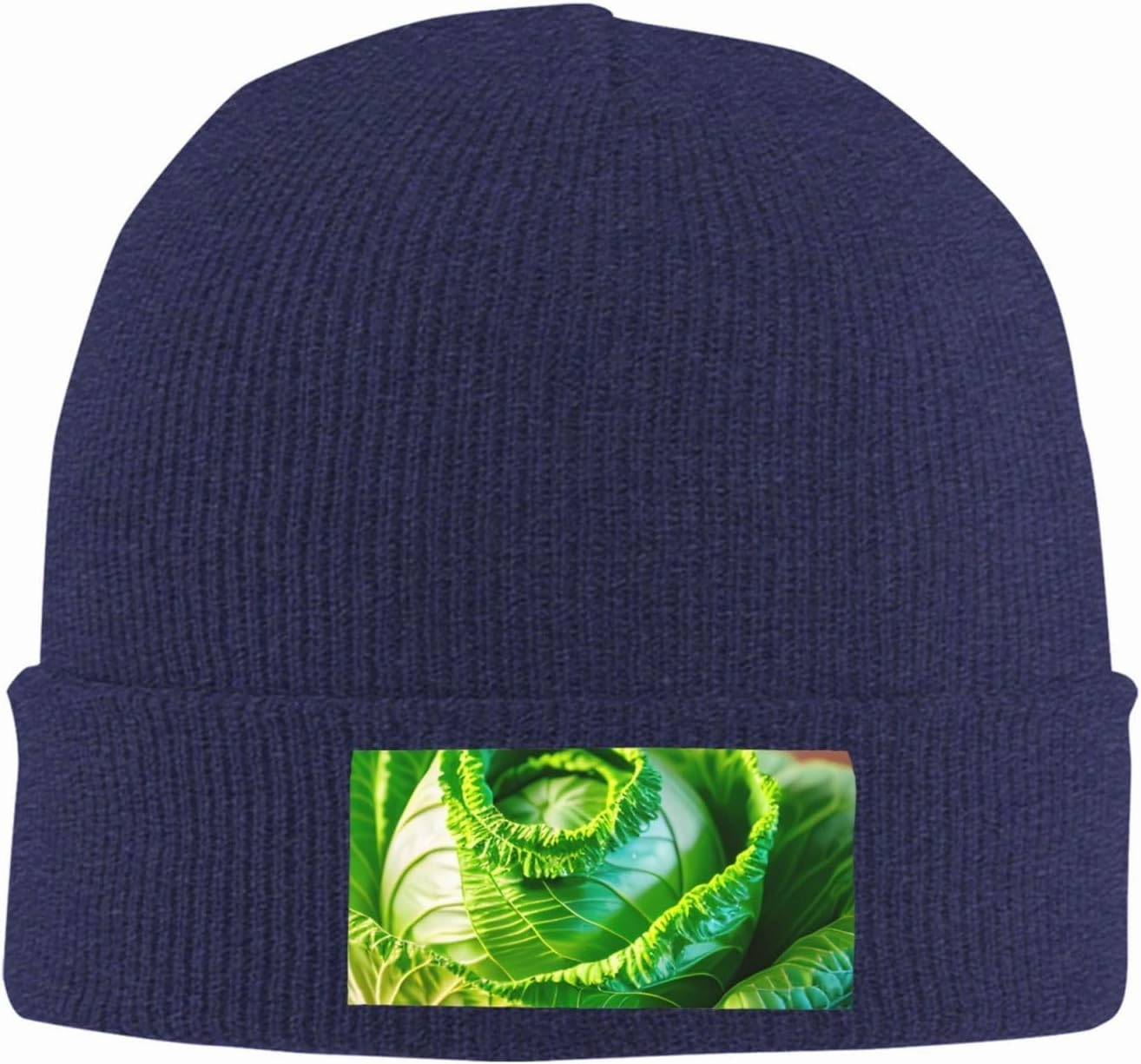 Our Bright Cabbage Print Knitted Hats are Not Only Warm But Also Fashionable (6 Colors)