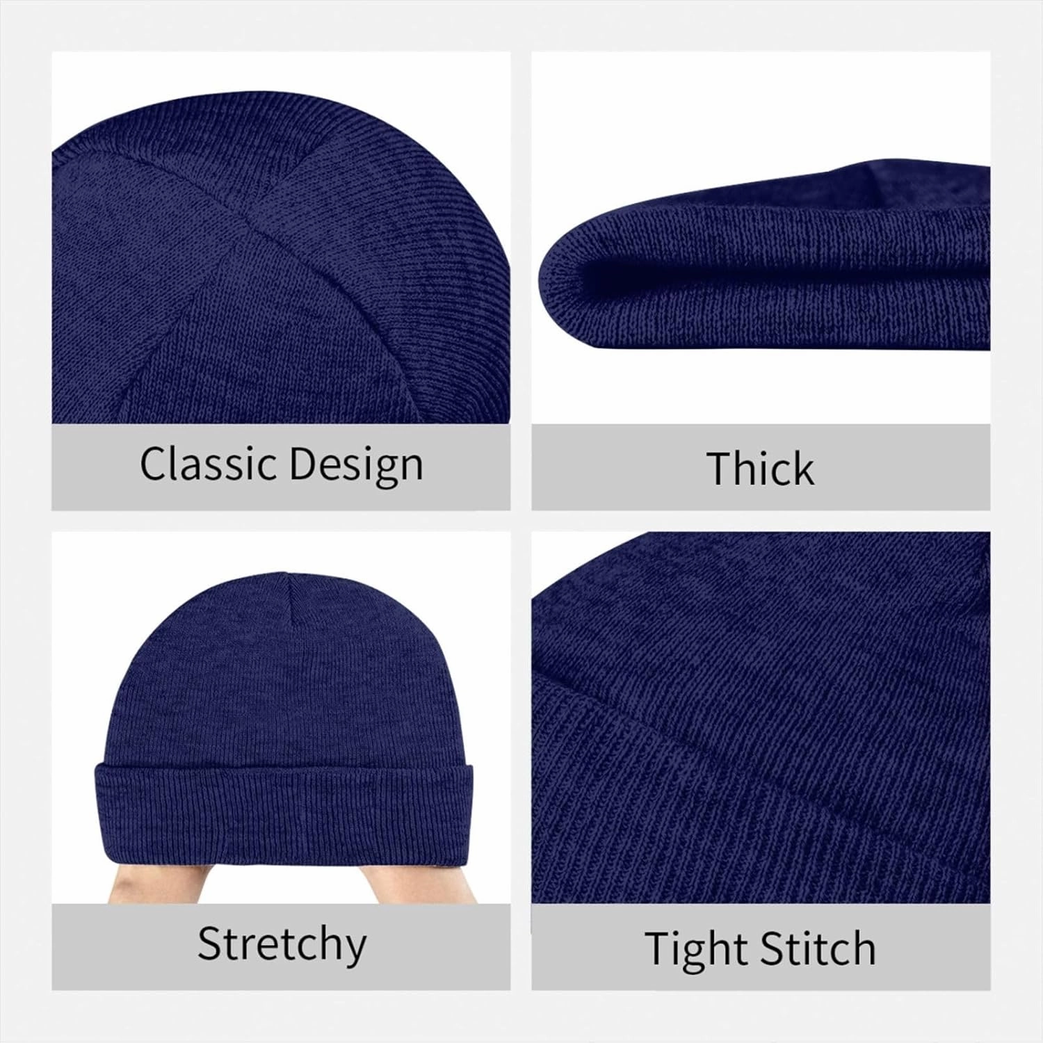 Our Bright Cabbage Print Knitted Hats are Not Only Warm But Also Fashionable (6 Colors)