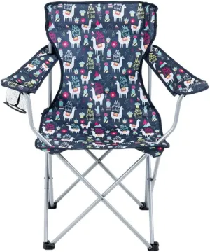Outdoor Camping Chair Folding Camping Chair Portable Carry Bag with Mesh Cup Holder Comfortable Arms Space Saving Lightweight Portable Folding Lawn Chairs