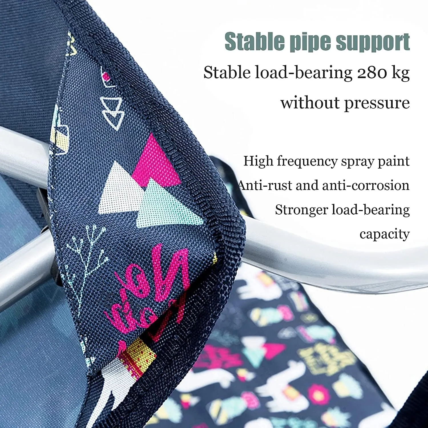 Outdoor Camping Chair Folding Camping Chair Portable Carry Bag with Mesh Cup Holder Comfortable Arms Space Saving Lightweight Portable Folding Lawn Chairs